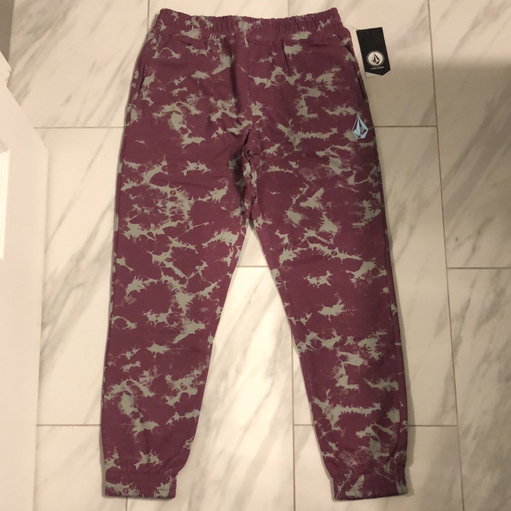 Men’s Volcom Two Tone Design Cuffed Sweatpants